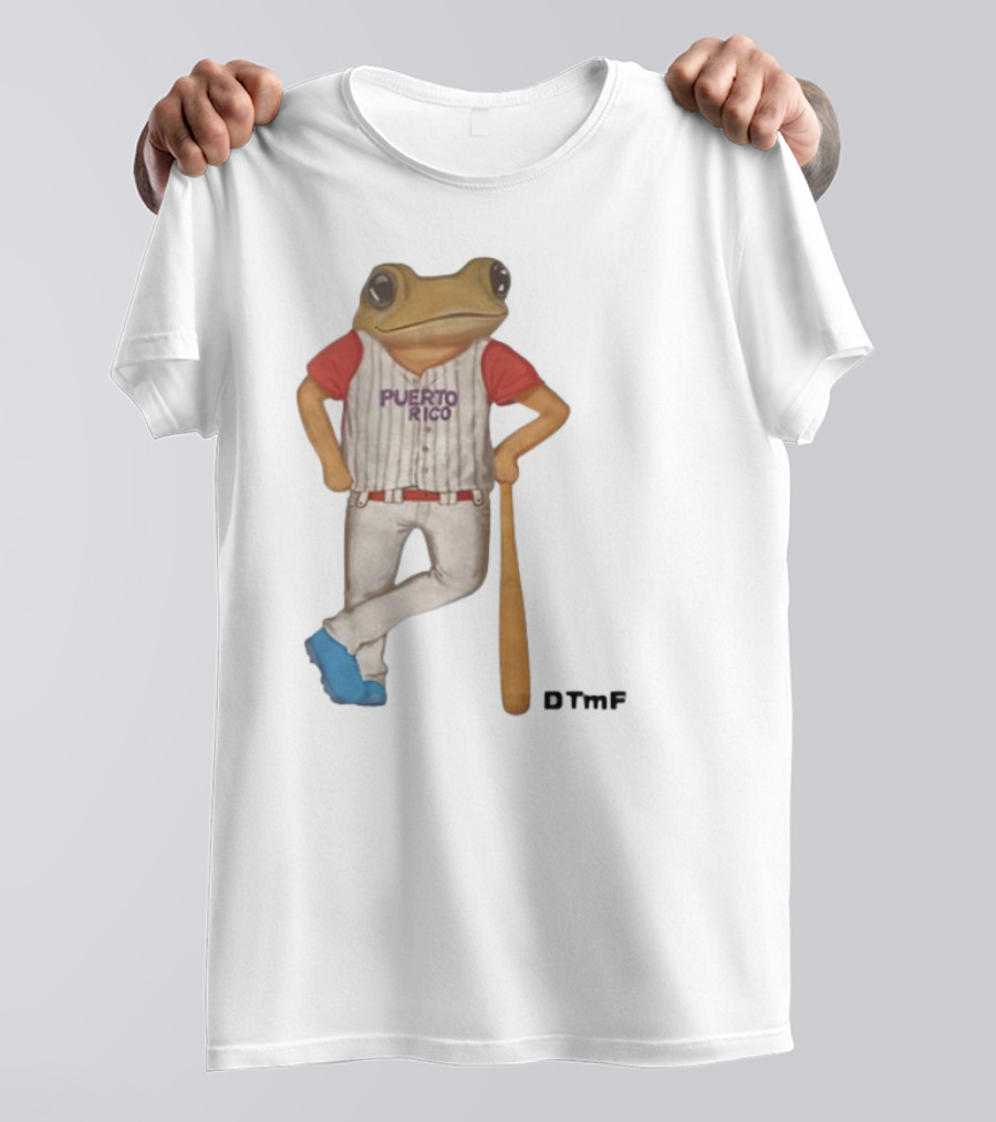 Bad Bunny DTMF Coquí Puerto Rico Baseball T-Shirt