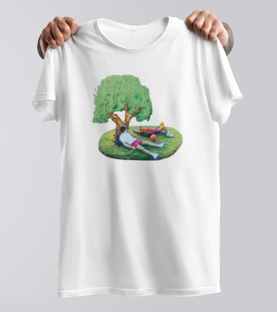 Slushynoobz Tree Relaxing Under Summer Shade With Friends T-Shirt