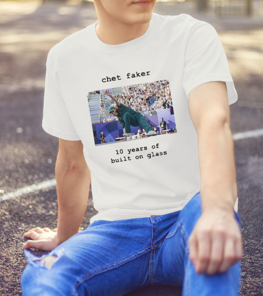 Chet Faker 10 Years Of Built On Glass Breakdancer Performance Event T-Shirt