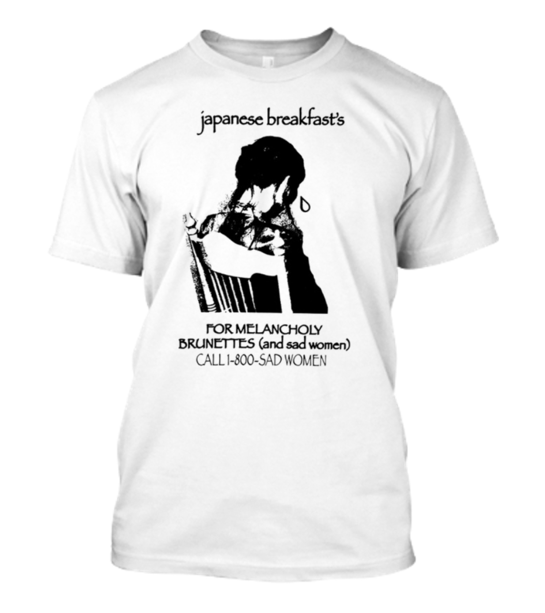 Japanese Breakfast 1-800 Crying Hotline Service T-Shirt