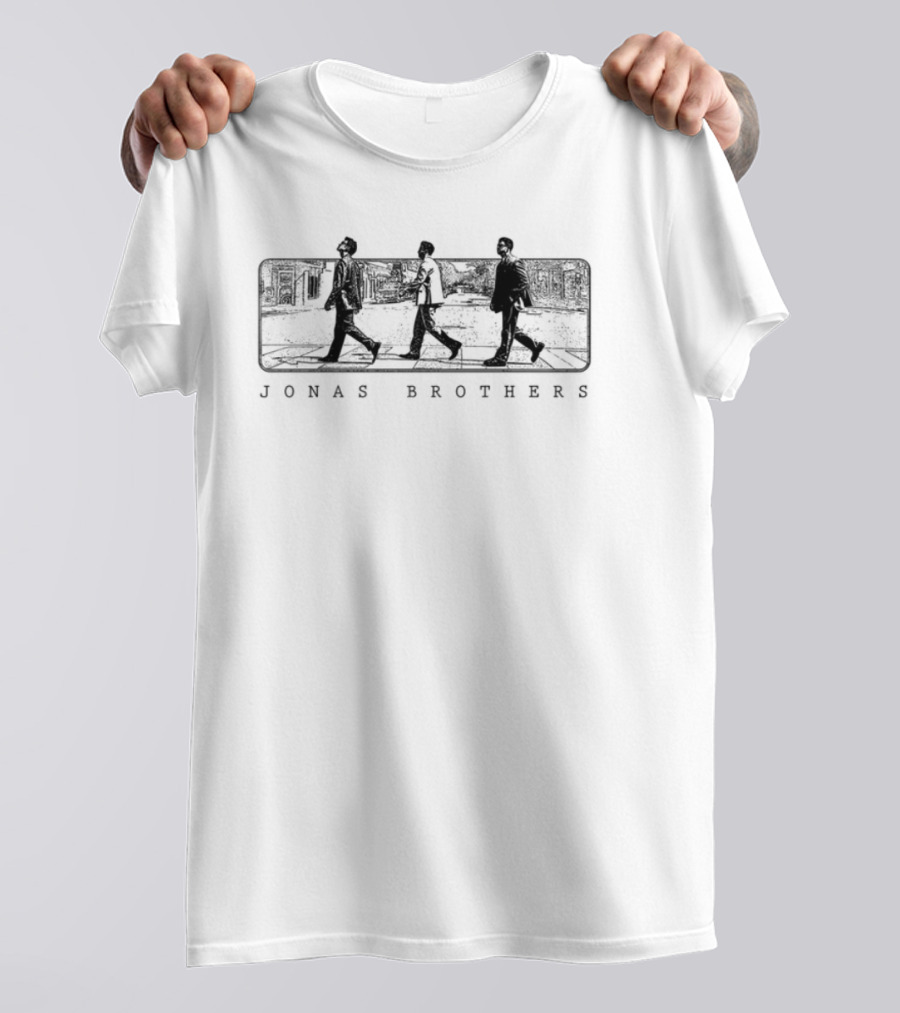 Jonas Brothers Walking Tour Style Vintage Road Trip T-Shirt