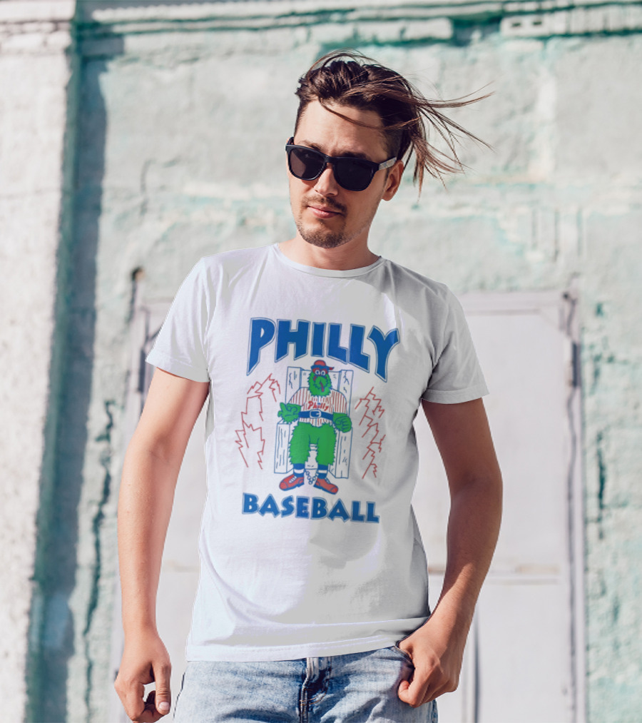 Philly Baseball You Judge From The Shore Never Sunk Into The Deep Where I Dwell T-Shirt