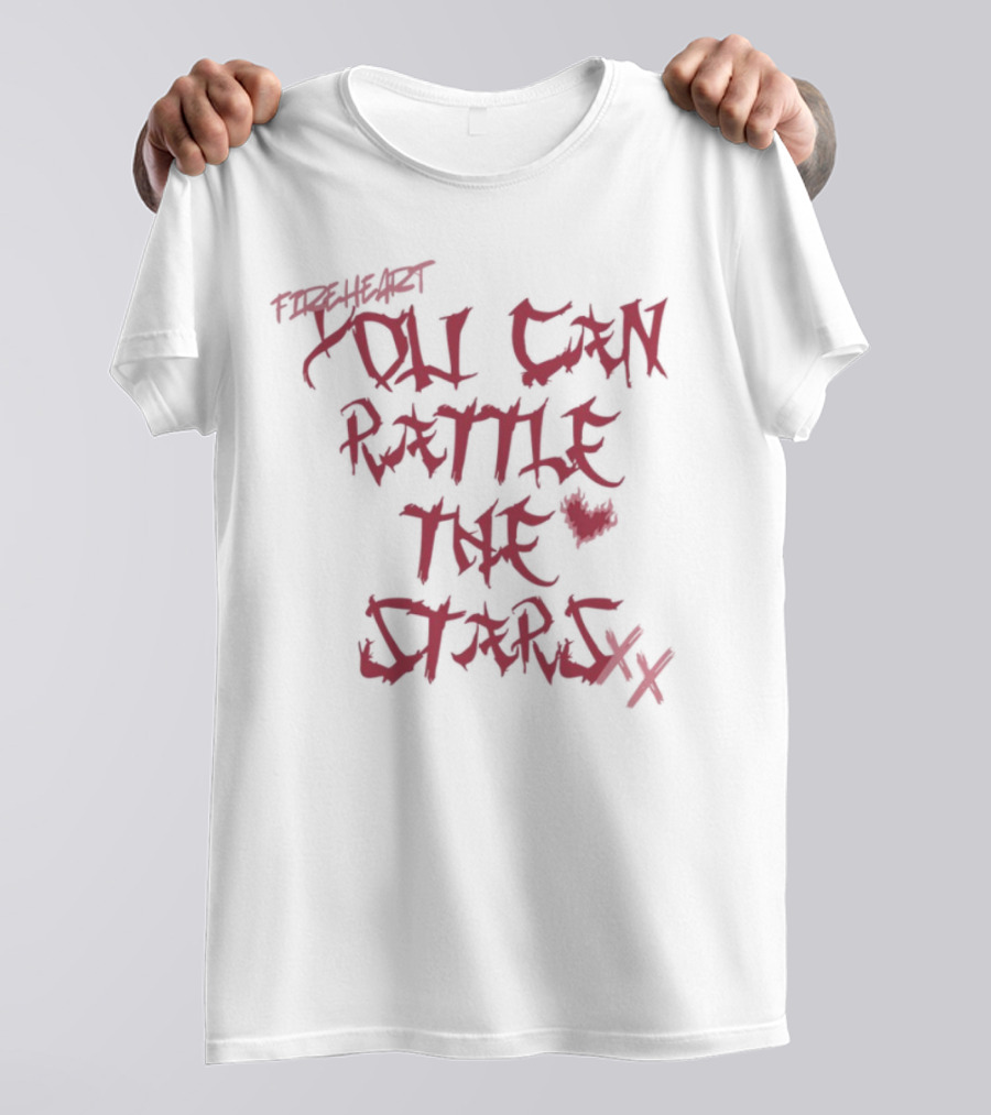 TOGETHER WE'LL YOU CAN RATTLE THE STARS XX HEART SYMBOL T-Shirt