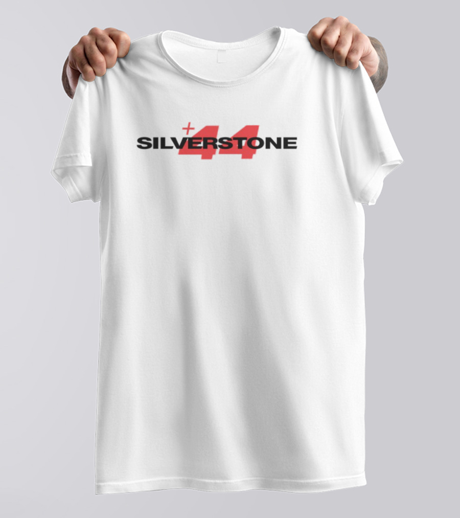 Silverstone 2025 +44 Racing Event Red Black T-Shirt