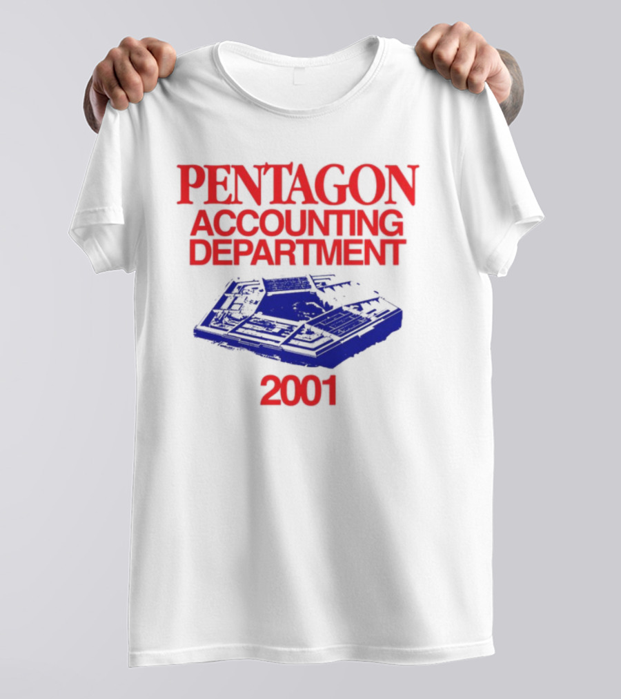 Pentagon Accounting Department 2001 T-Shirt