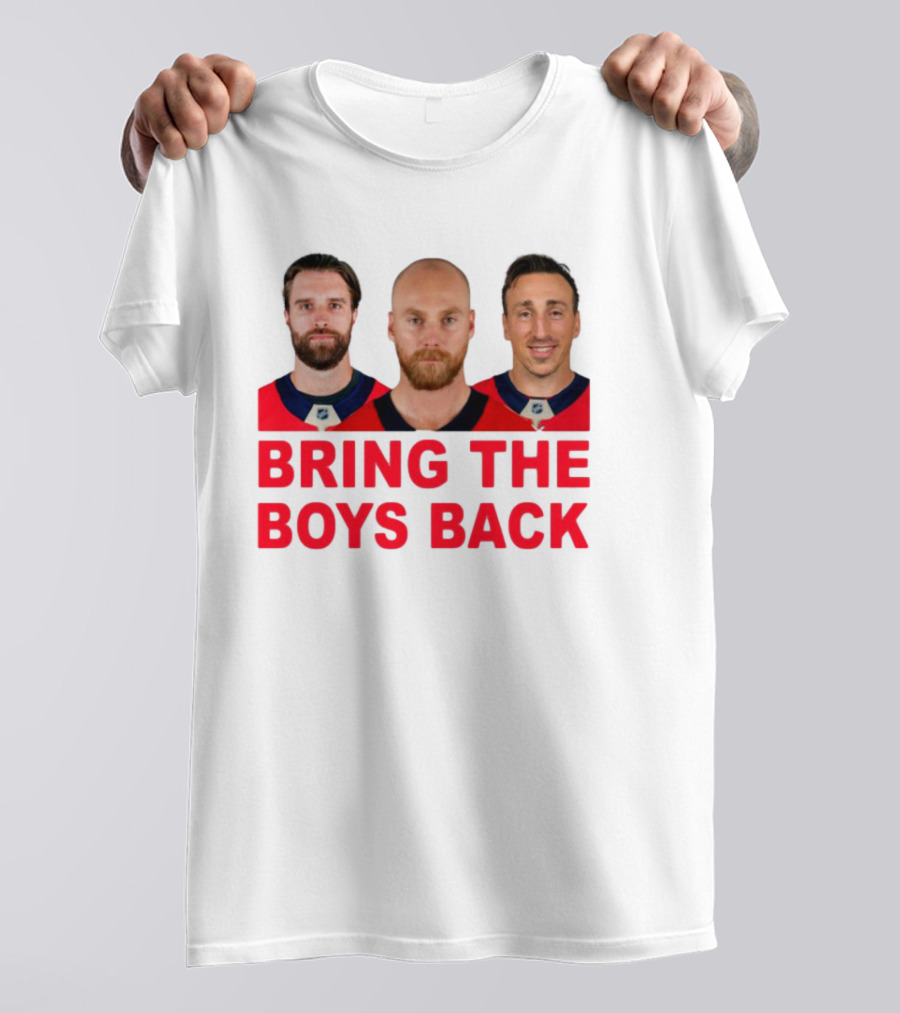 Bring The Boys Back Hockey Players Team Reunion Sports Fans T-Shirt