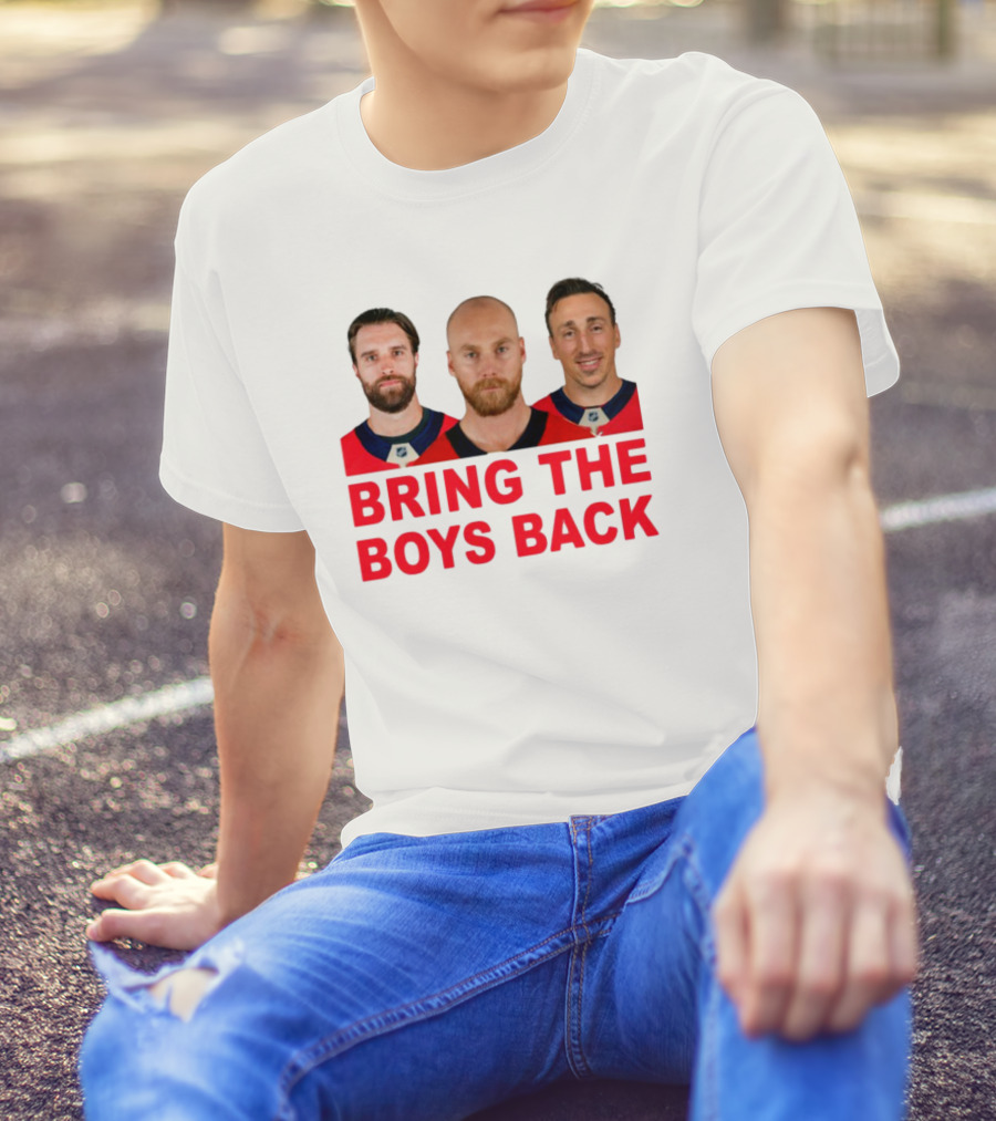 Bring The Boys Back Hockey Players Team Reunion Sports Fans T-Shirt