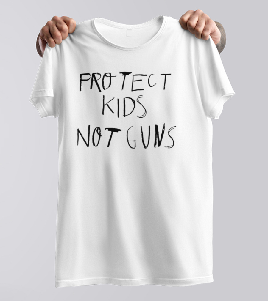 Giannis Antetokounmpo Protect Kids Not Guns Message T-Shirt
