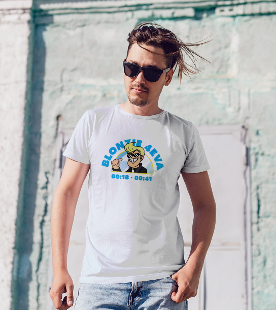 Blonzie 4Eva Cartoon Character Tribute With Dates 00:13 - 06:43 T-Shirt