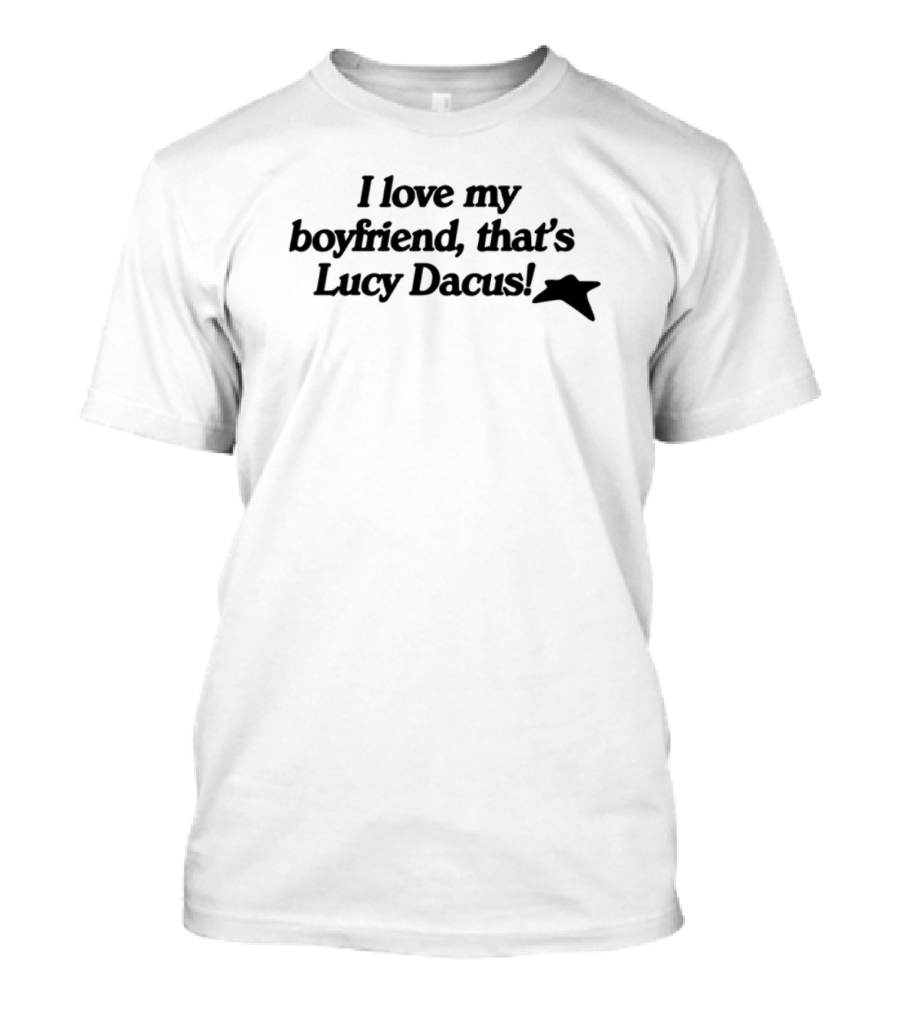 I Love My Boyfriend That's Lucy Dacus Boygeniusource T-Shirt