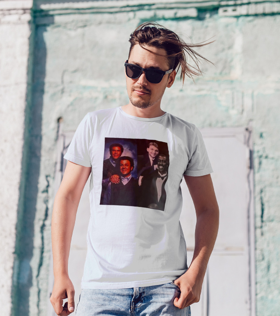 Brennan Dale School Picture Step Brothers Inspired Collage T-Shirt