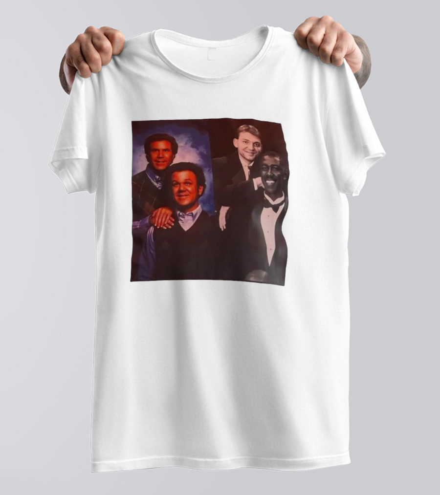 Brennan Dale School Picture Step Brothers Inspired Collage T-Shirt