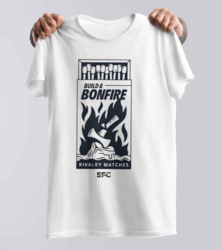 Bonfire Rivalry Matches SFC Build T-Shirt