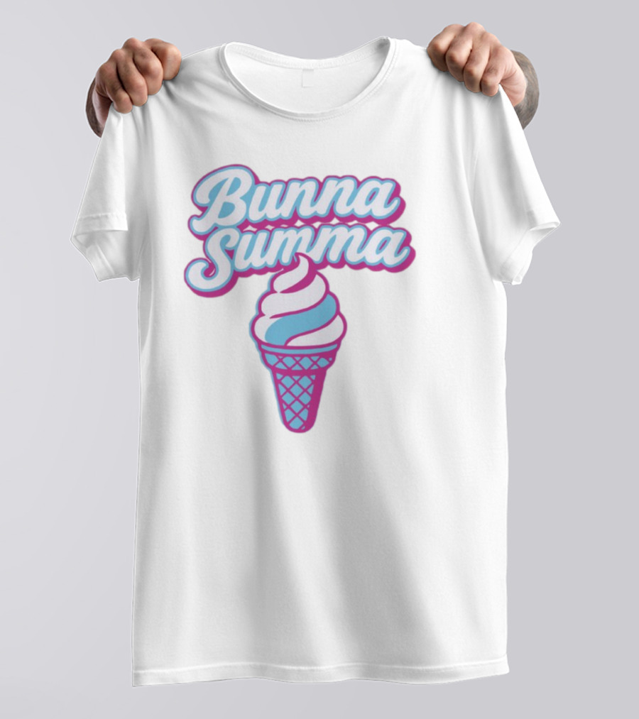 Bunna Summa Ice Cream Cone T-Shirt