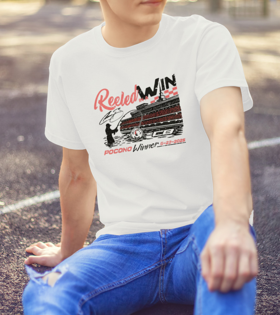 Chase Briscoe Reeled In Pocono Win 06-26-2022 T-Shirt