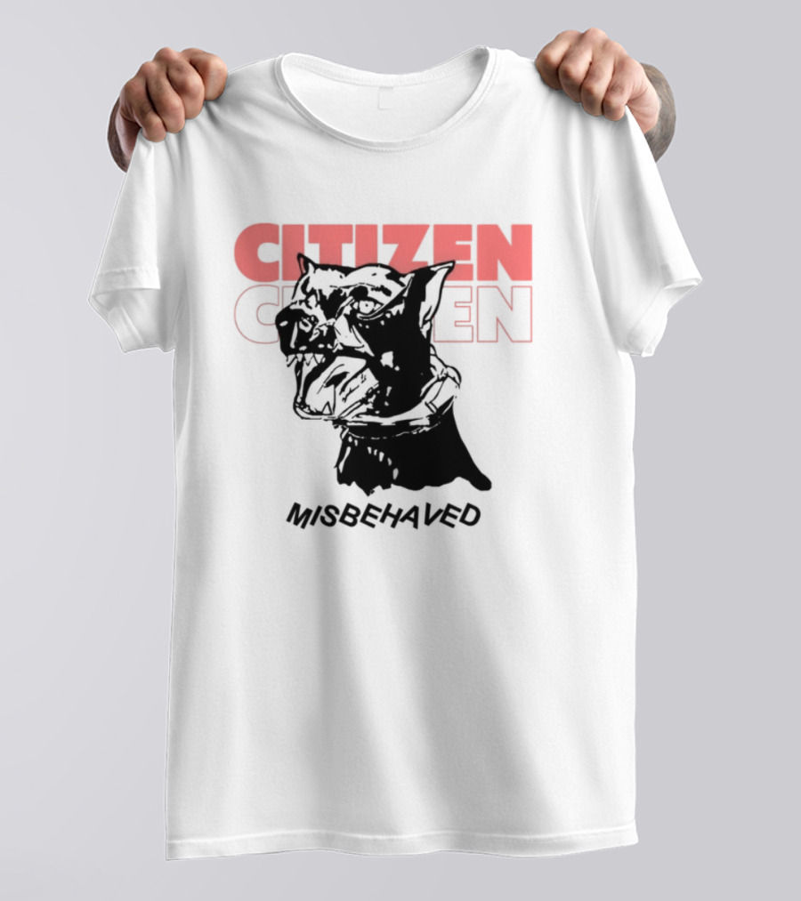 Citizen Misbehaved Classic Drama Iconic Style T-Shirt
