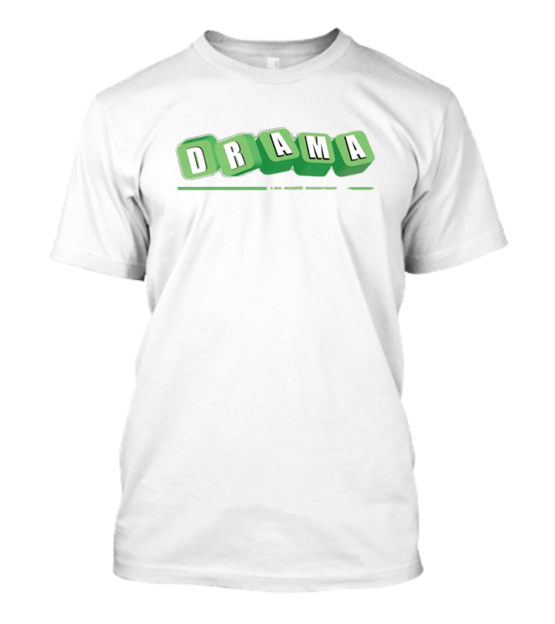 Drama Call Drama Cube Blocks Text T-Shirt