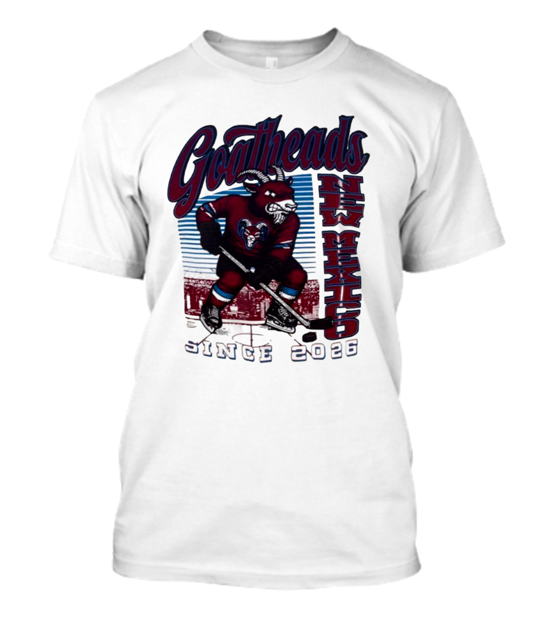 Goatheads New Mexico Hockey Since 2026 Hometown Pride Collection T-Shirt