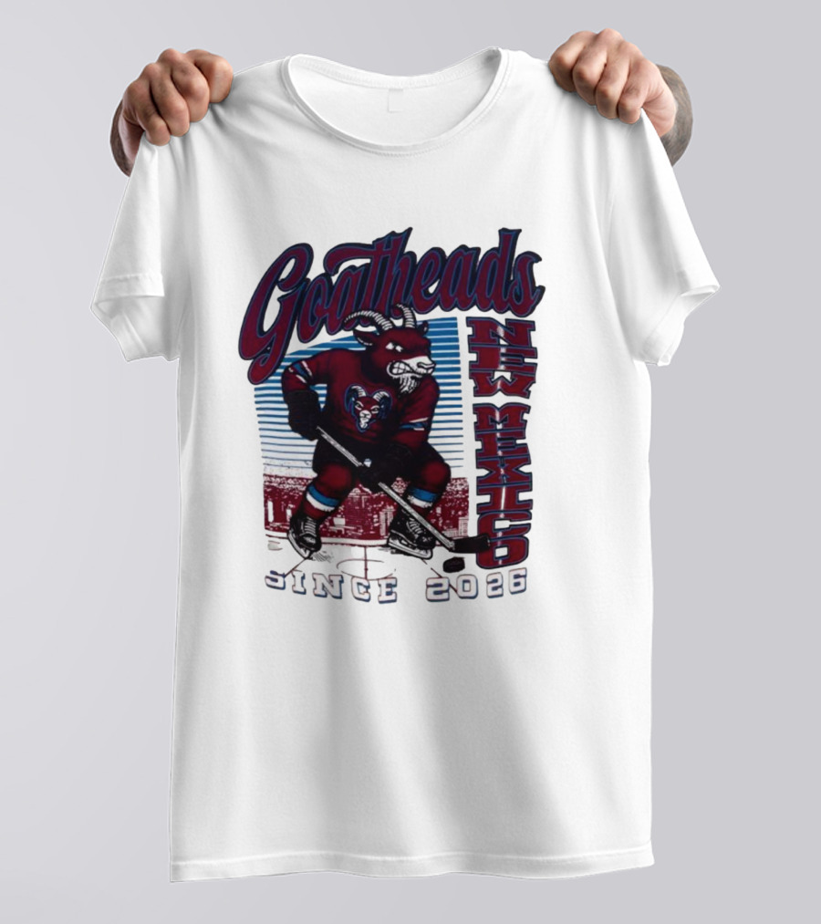 Goatheads New Mexico Hockey Since 2026 Hometown Pride Collection T-Shirt