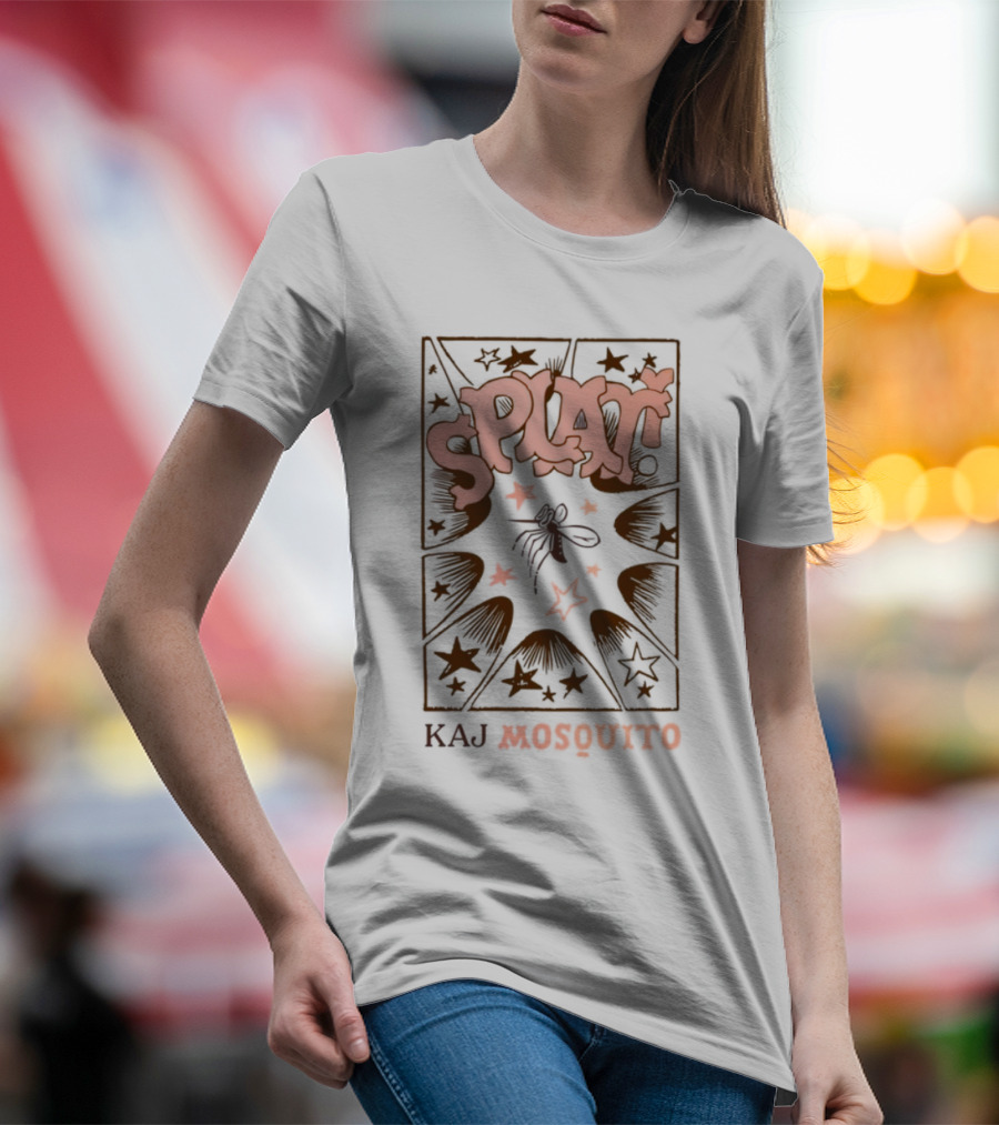 Kaj Mosquito Splat Starburst Explosion T-Shirt