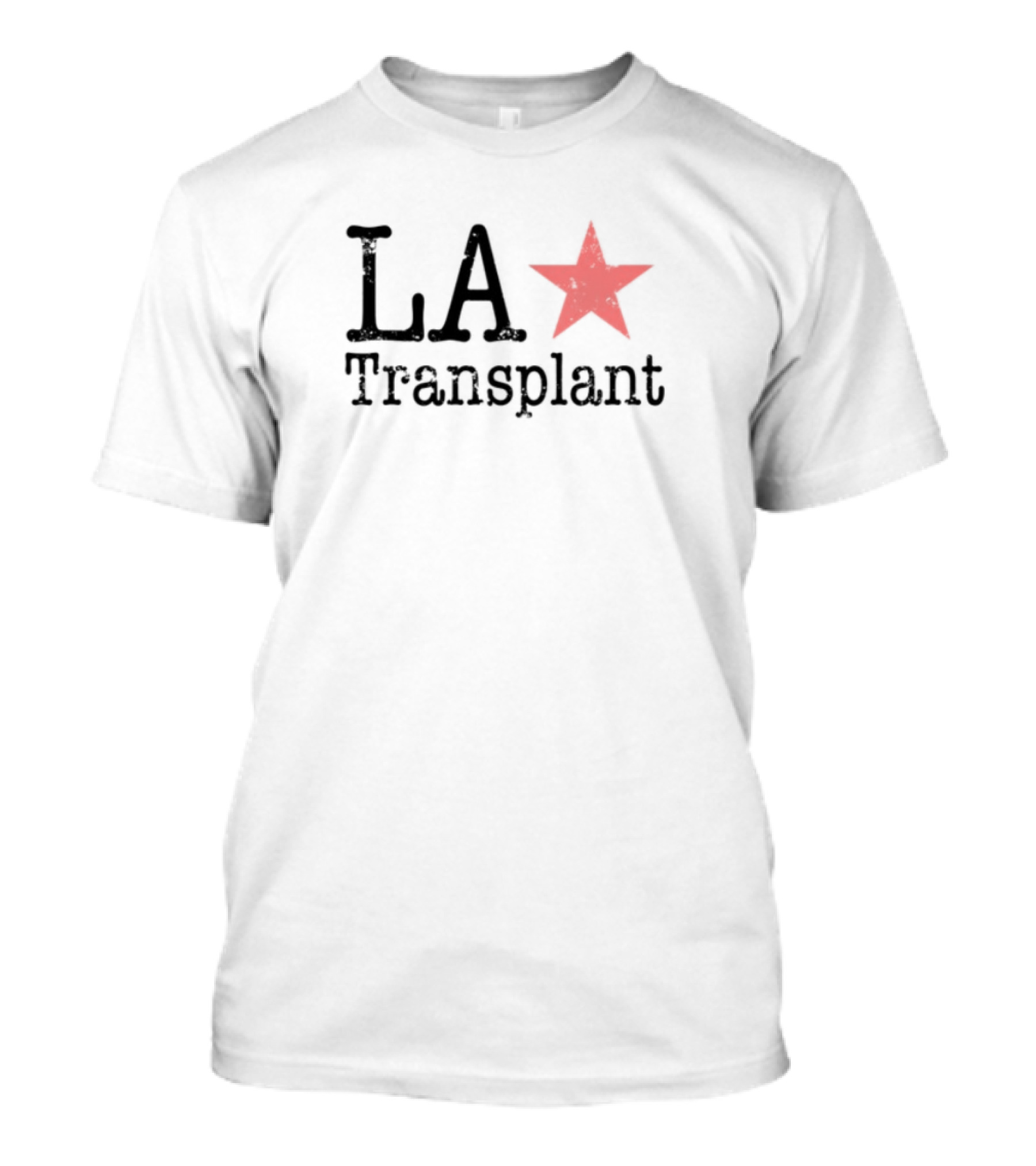 La Transplant Red Star California Style T-Shirt