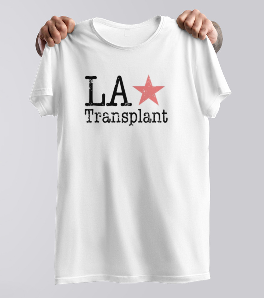 La Transplant Red Star California Style T-Shirt