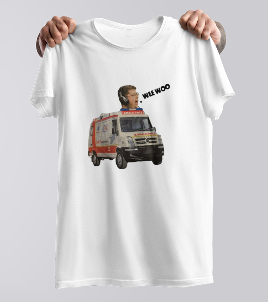 Karrigan Ambulance Wee Woo Finn Andersen Limited Edition T-Shirt