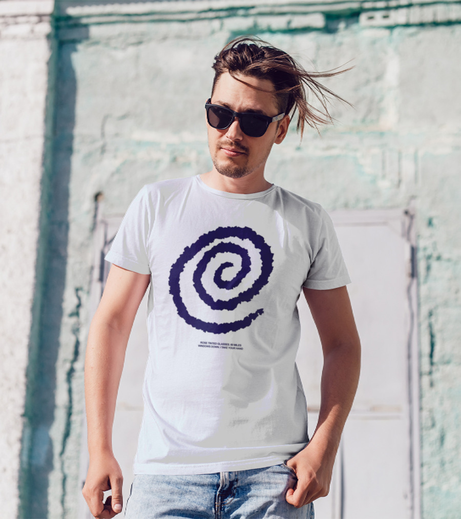 Polyvinyl Records Co Jay Som Cards On The Table Spiral Swirl Artwork T-Shirt