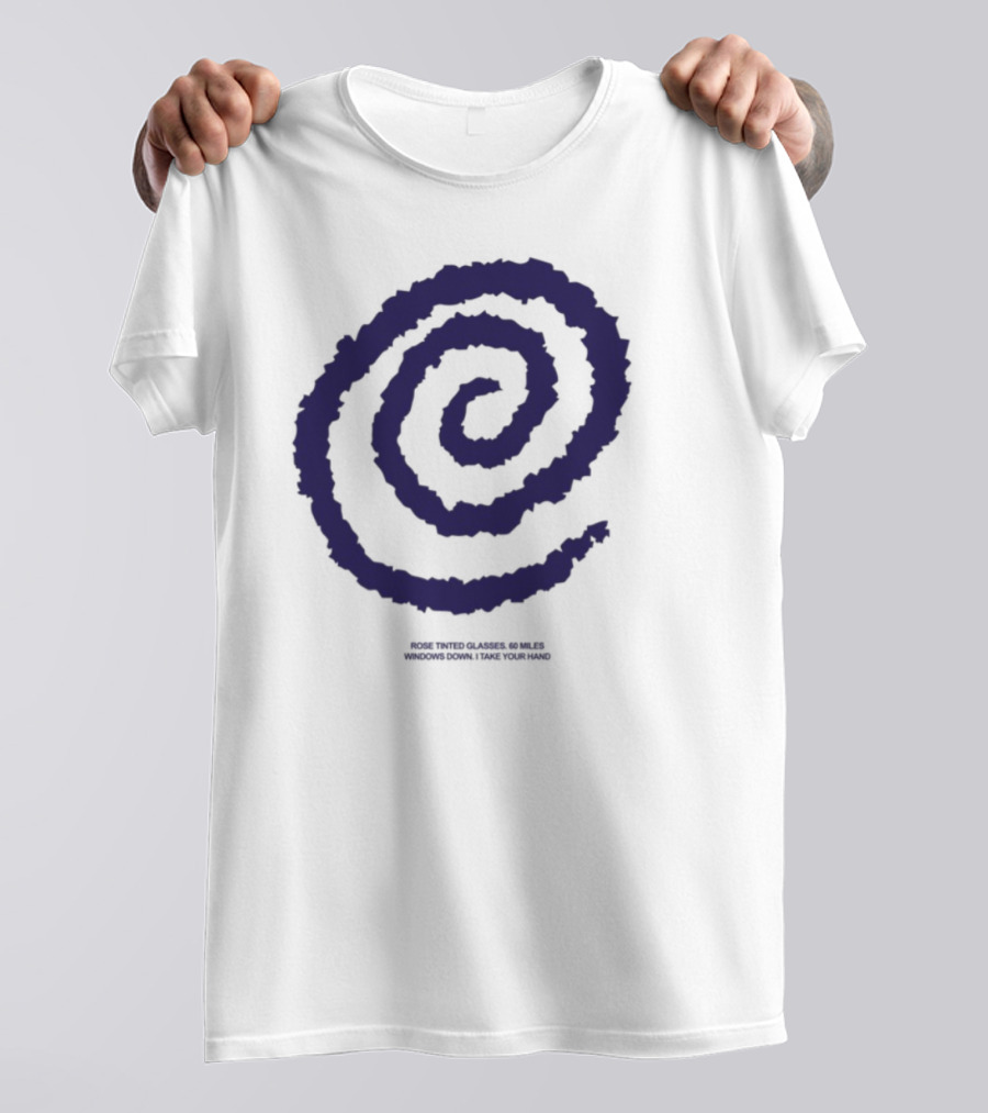 Polyvinyl Records Co Jay Som Cards On The Table Spiral Swirl Artwork T-Shirt