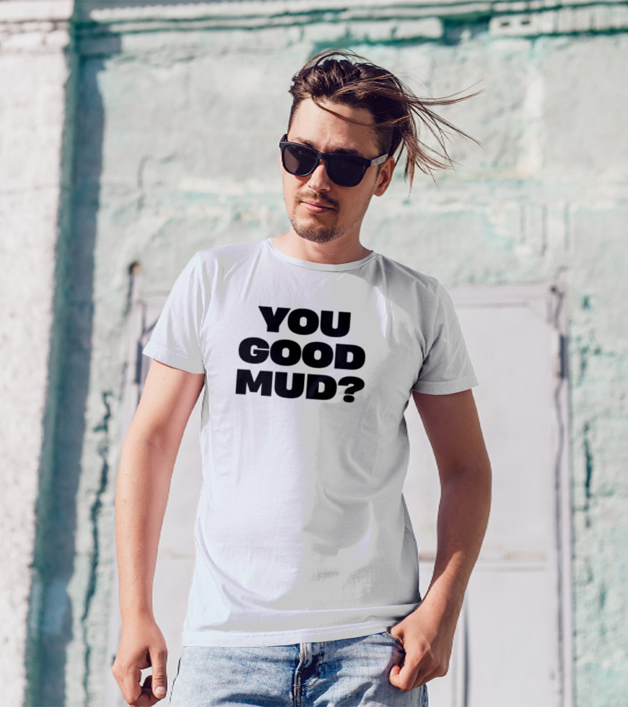 Rakai You Good Mud Indigenous Cultural Design With Turtle Motif T-Shirt