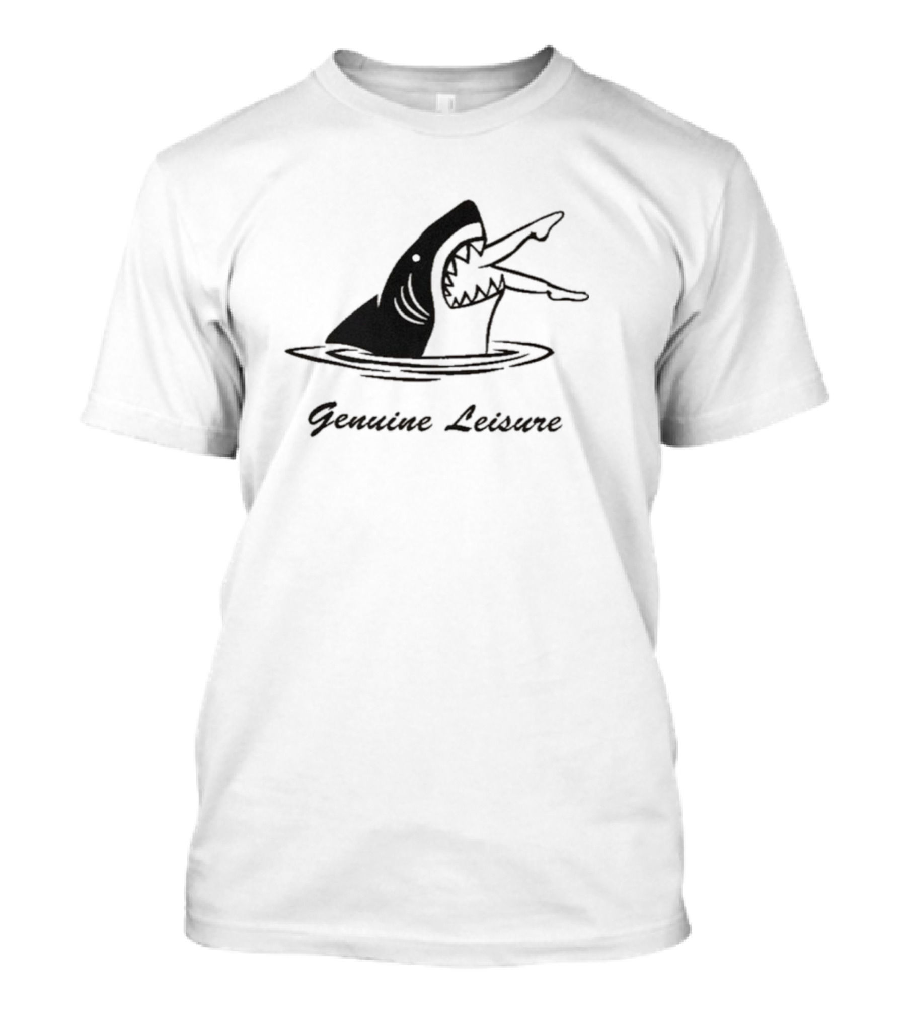 Shark Attack Genuine Leisure Vintage Aesthetic T-Shirt