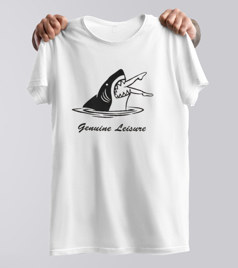 Shark Attack Genuine Leisure Vintage Aesthetic T-Shirt