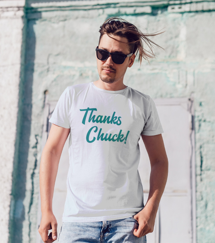 Thanks Chuck Sports Legend Appreciation T-Shirt