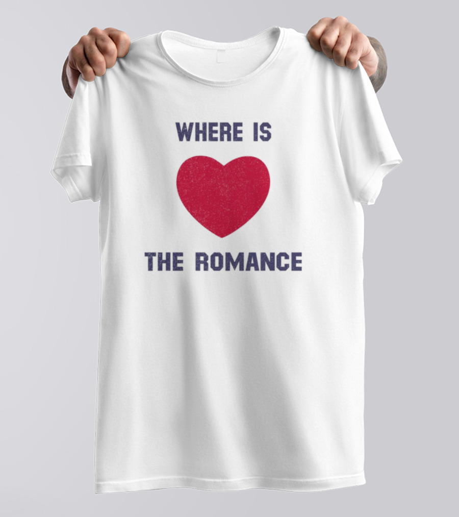 Where Is The Heart Romance T-Shirt