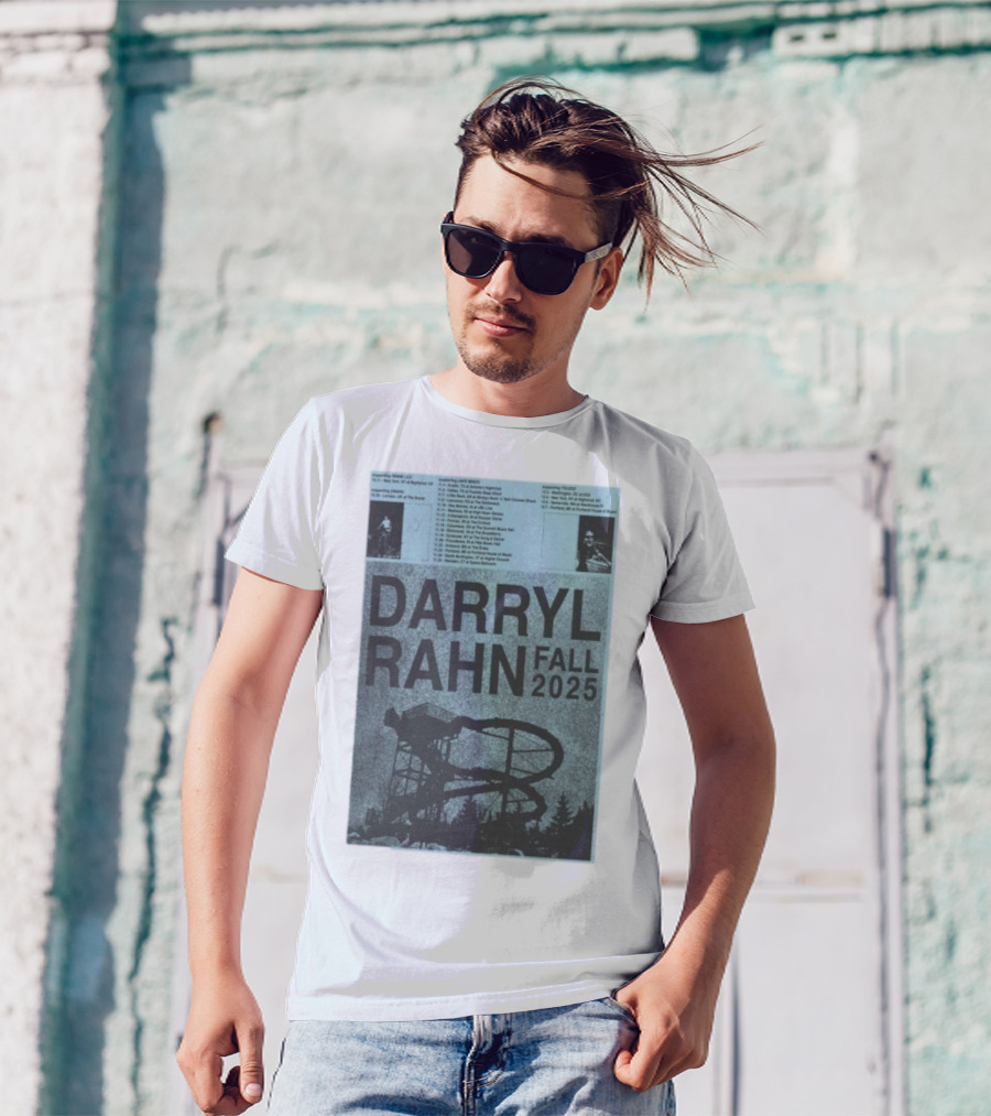Darryl Rahn Fall Tour 2025 Water Slide Concert Dates T-Shirt