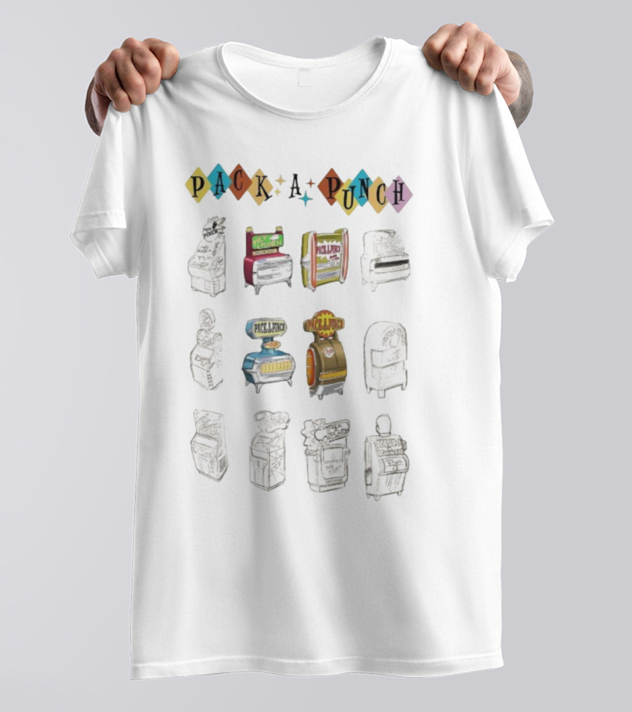 Pack-A-Punch Evolution Call Of Duty Machines T-Shirt