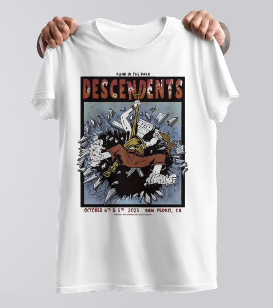 Descendents Cool To Be You Tour October 4-5 2025 San Pedro CA T-Shirt