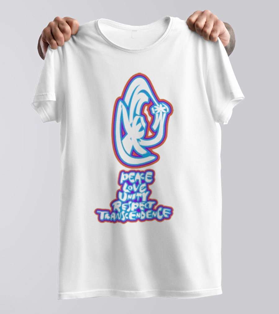 Making Time Is Rad Peace Love Unity Respect Transcendence T-Shirt