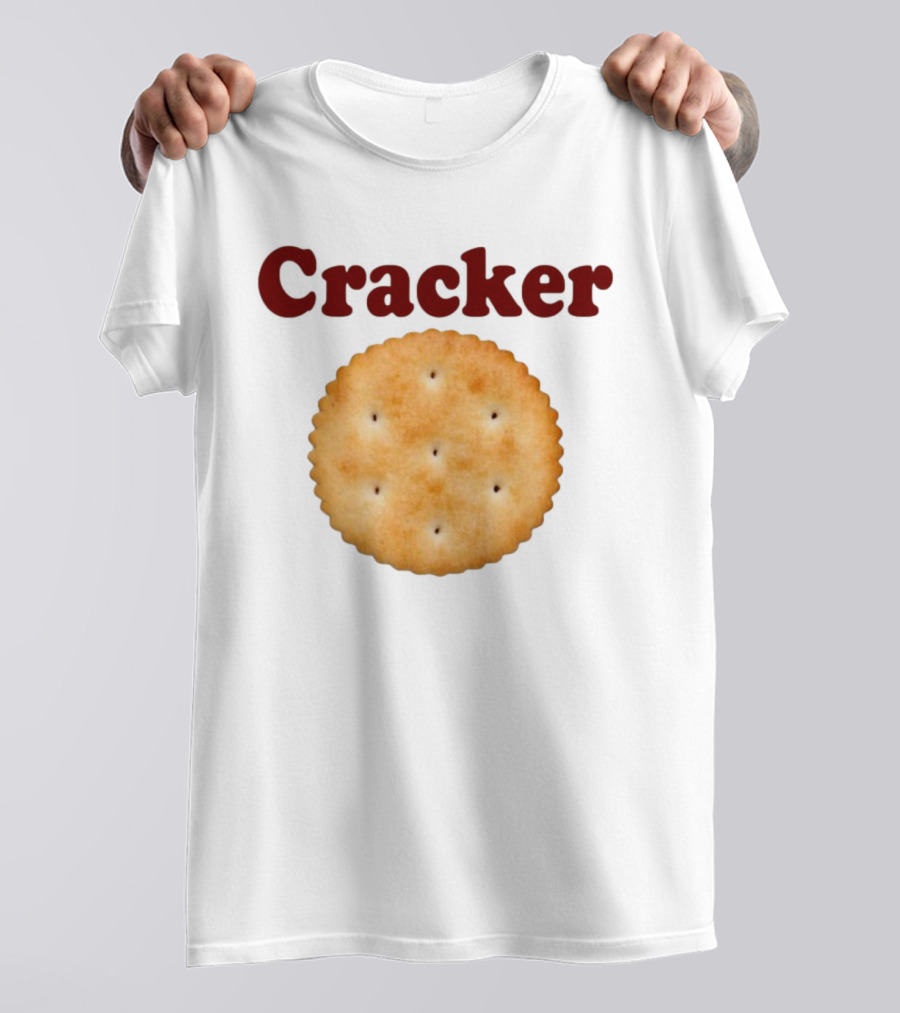 Cracker Biscuit Snack Round Baked Treat T-Shirt