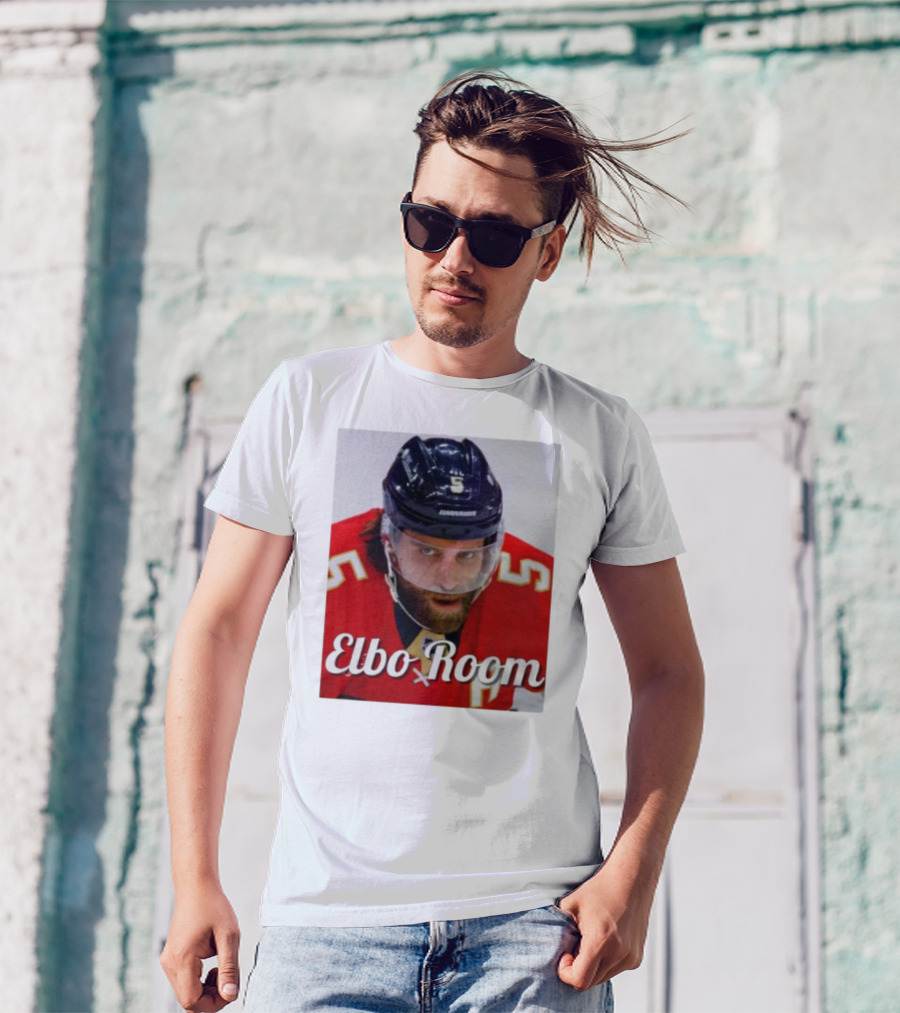 Elbo Room Hockey Player Warrior Number 5 T-Shirt