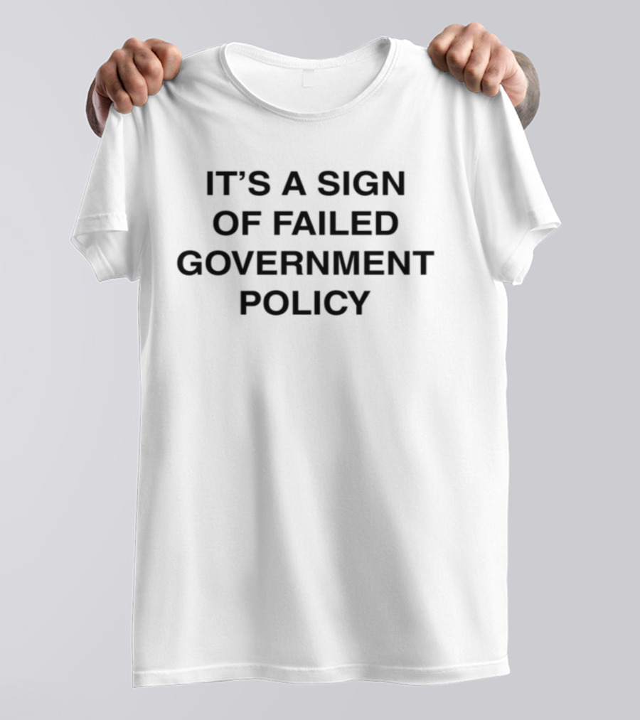 Harris Dickinson Living On The Streets Failed Government Policy Suella Lifestyle Choice T-Shirt