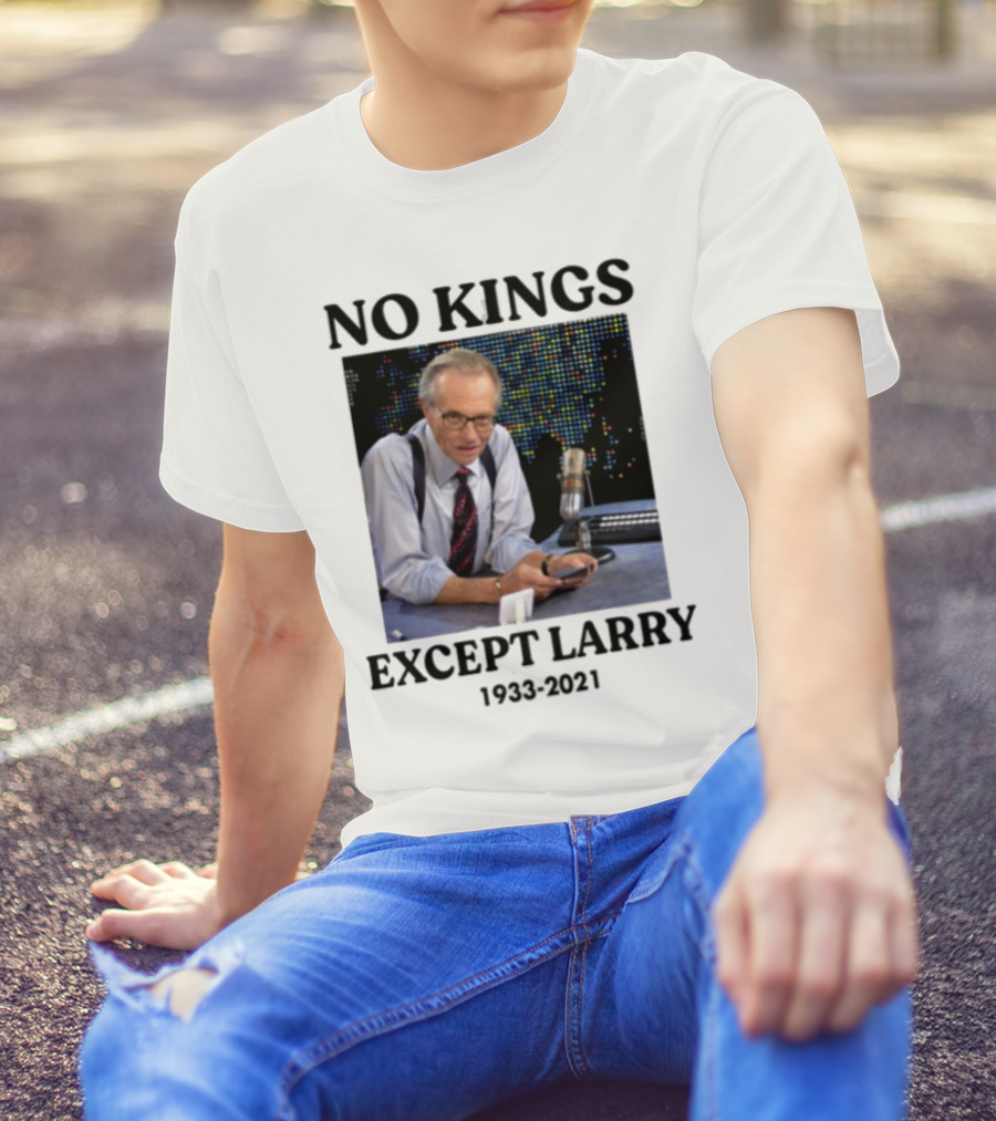Justinboldaji Fuck Ice No Kings Except Larry 1933 2021 T-Shirt