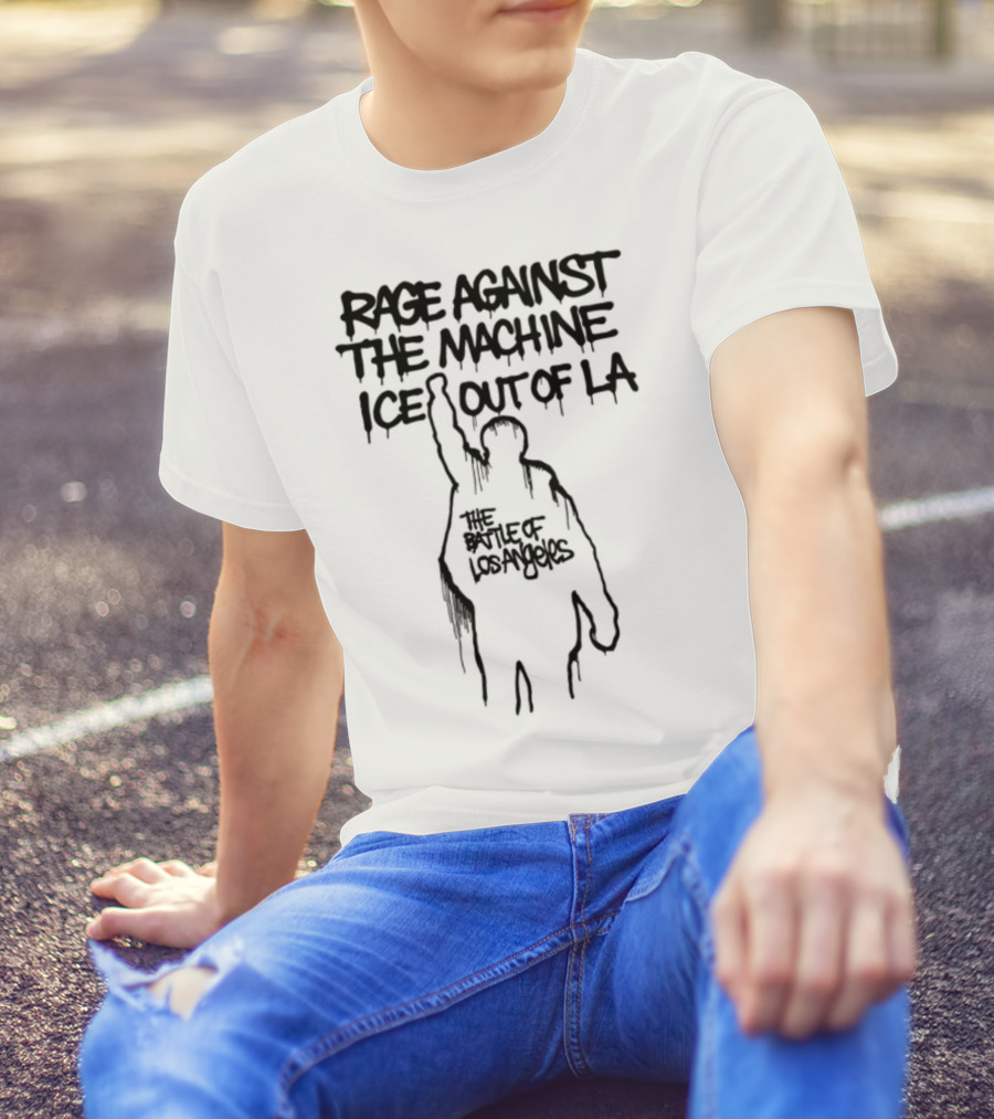 Rage Against The Machine Tom Morello The Battle Of Los Angeles T-Shirt