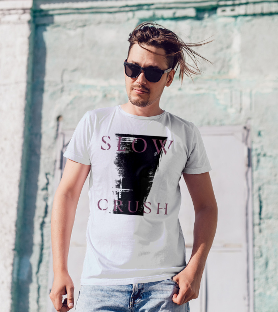 Slow Crush Thirst White 7 T-Shirt