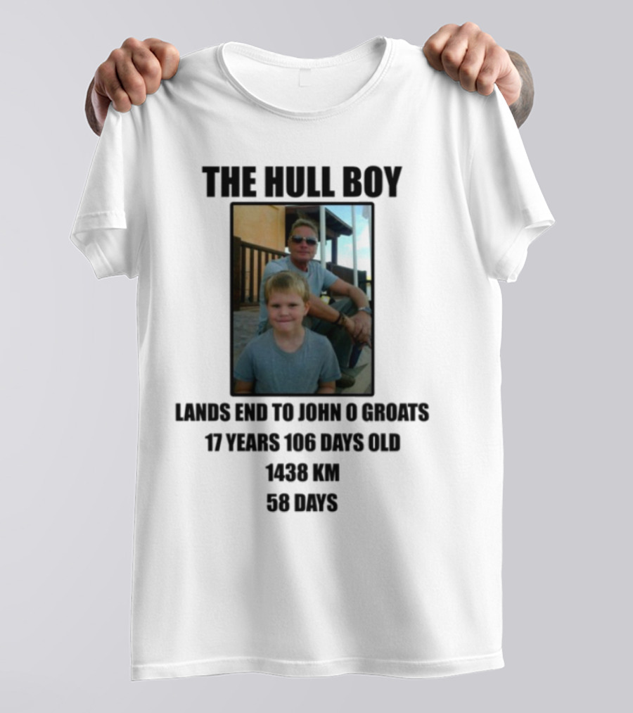Thehullboy Youngest To Run UK For Mental Health T-Shirt