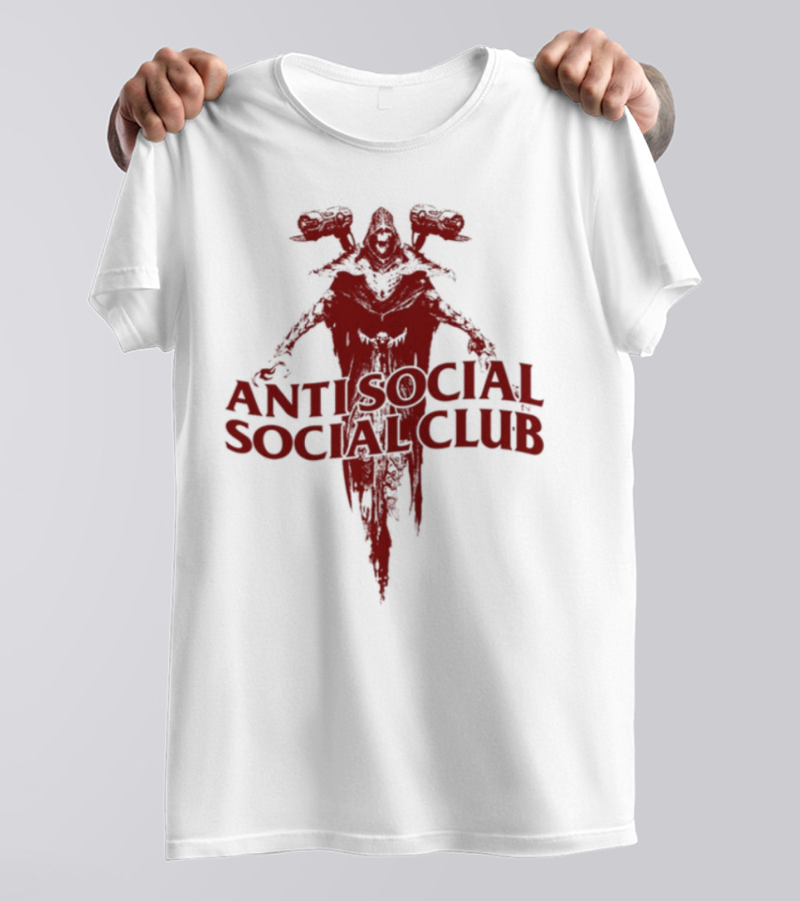 Anti Social Social Club Doom Revenant Collaboration T-Shirt