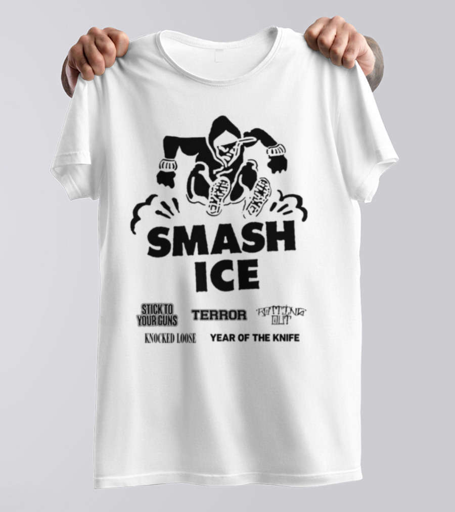 Smash Ice Stick To Your Guns Urban Warrior Monster Visions T-Shirt