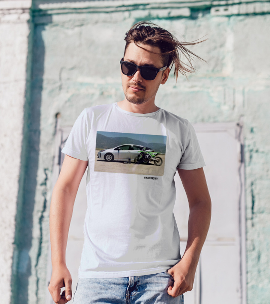 Team Fried Foreign Prius Dirt Bike Adventure TRVRD T-Shirt