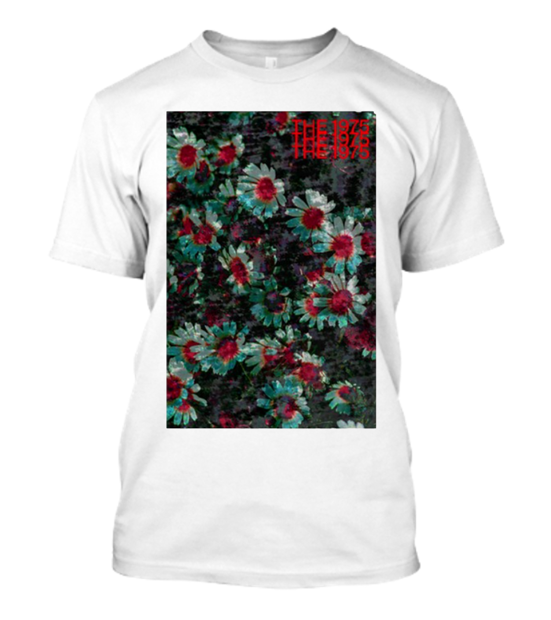 The 1975 Floral Print Graphic Flowers The 1975 T-Shirt