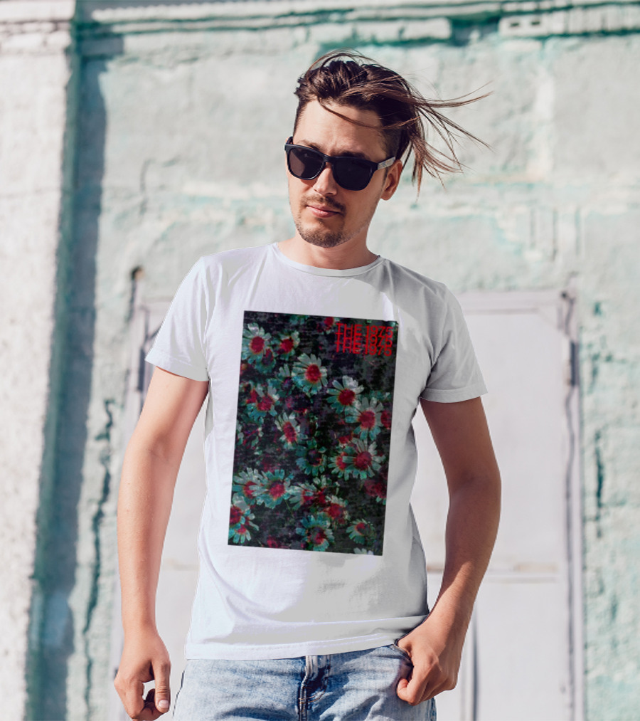 The 1975 Floral Print Graphic Flowers The 1975 T-Shirt